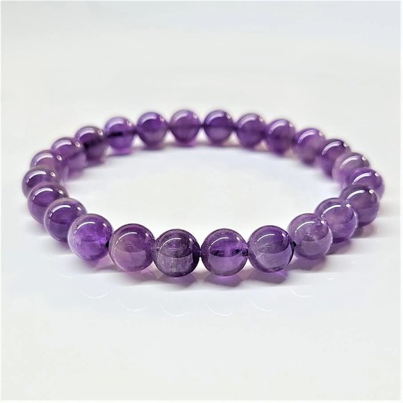 3 Pak Citrine, Amethyst, & Green Aventurine Bracelets - Picture 1 of 5